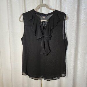 Sleeveless dress top, Tommy Hilfiger, Med, Black